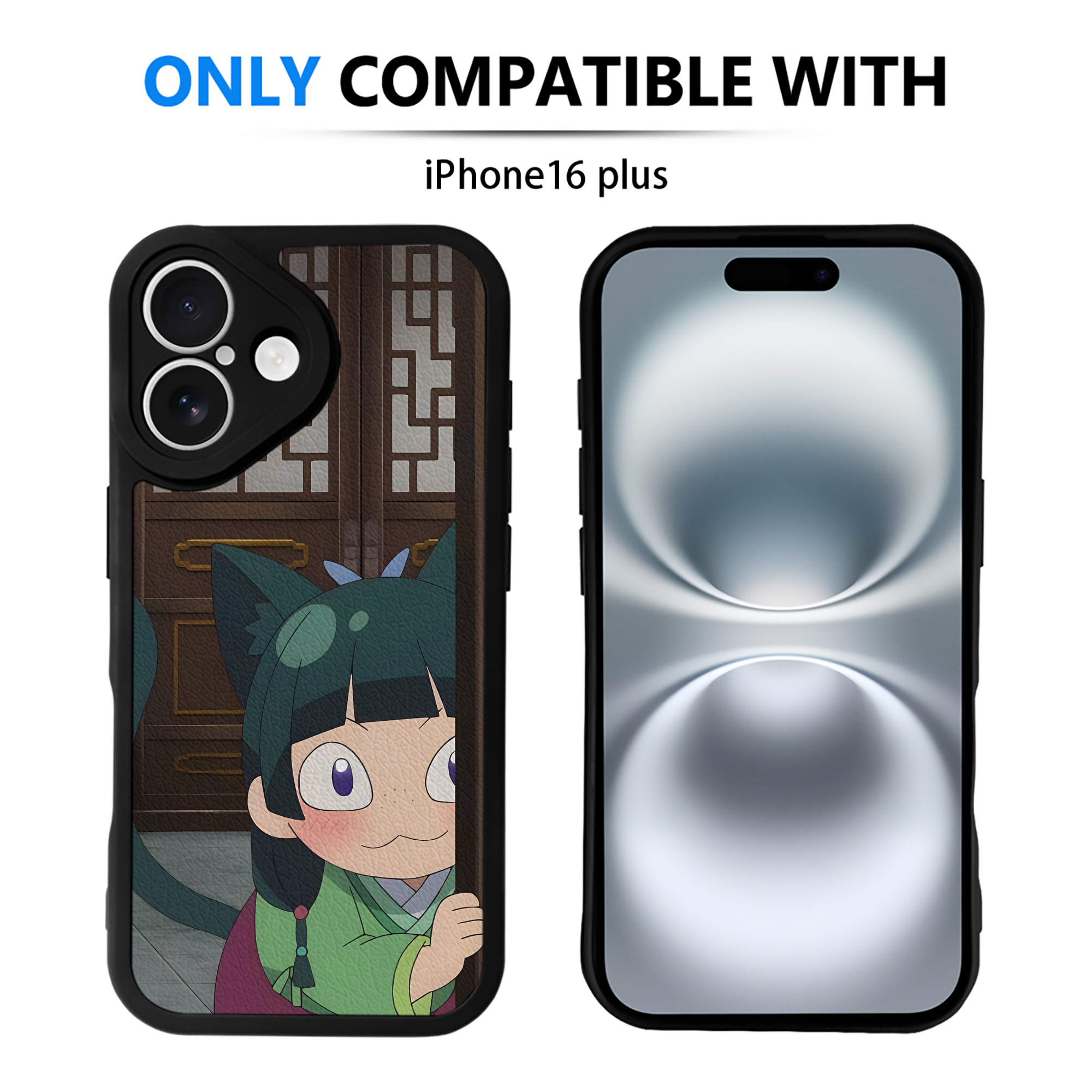 薬屋のひとりごと The Apothecary Diaries 【iPhone 16シリーズ対応】シリコンスマホケース（レザー調） 材質：シリコン
